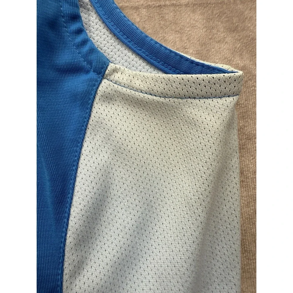 Nike Golf Fit Sleeveless Women's Sz XS Collared Shirt Blue Green Athletic Sport